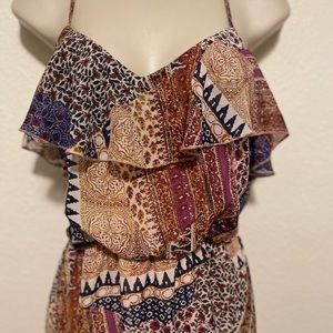 City Triangles Maxi Dress. SZ L